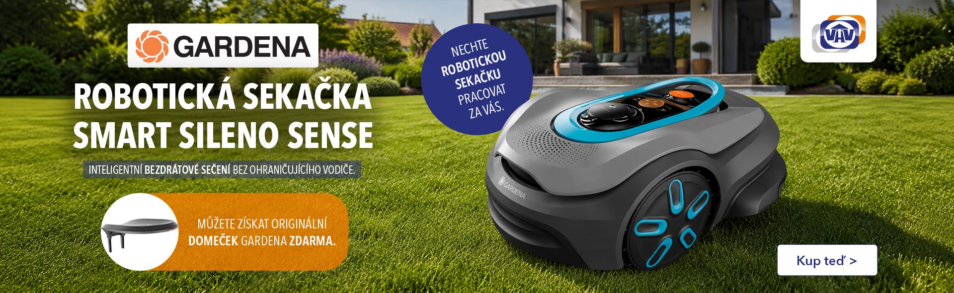 banner Gardena sekačka Sileno